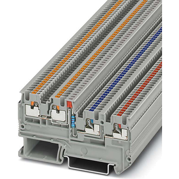 Phoenix Contact Initiatoren-/Aktorenklemme 0,14-1,5qmm, grau PTIO1,5/S/3-LED 24RD